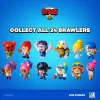 Brawl Stars S1 Figūras - 8 Gab. Deluxe Kastīte VER.B