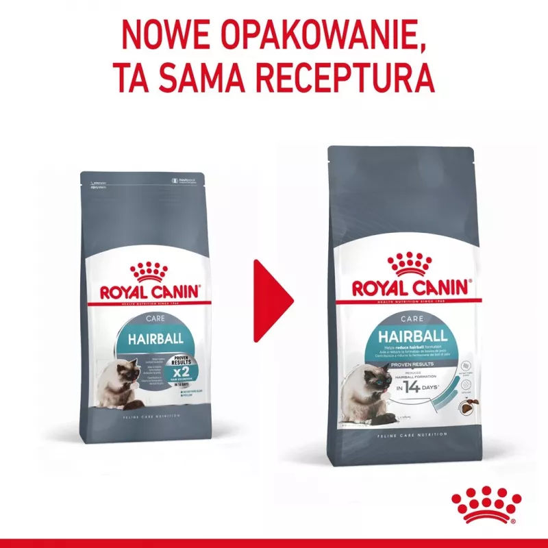 Sausā kaķu barība Royal Canin Hairball Care 10 kg — pieaugušiem kaķiem, kukurūza un mājputni