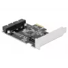 Iekšējais USB 3.2 Gen 1 adapteris DeLOCK 90387
