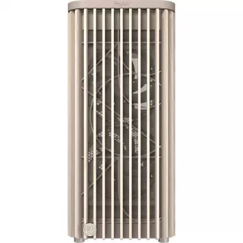 Datora korpuss ASUS PROART PA401 WOOD TG PWM BEIGE — ATX, 503×225×412 mm, 2×3,5 collas/2×2,5 collas, GPU līdz 315 mm