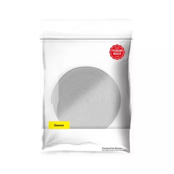 Kabeļu piederums Baseus ACMGT-F0G — Velcro siksna, 3 m garums, pelēka