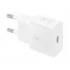 Sienas USB-C lādētājs Samsung EP-T2510 25W Balts, universāls iekštelpu ātrais lādētājs ar PPS