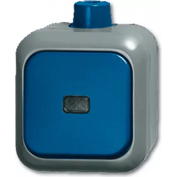 Busch Jaeger 2CKA001084A0854 Elektrības slēdzis, svirslēdzis, zils - pelēks (2CKA001084A0854)