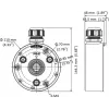 Hikvision DS-1280ZJ-TR13 āra sadales kārba melna sudrabota 1 kg