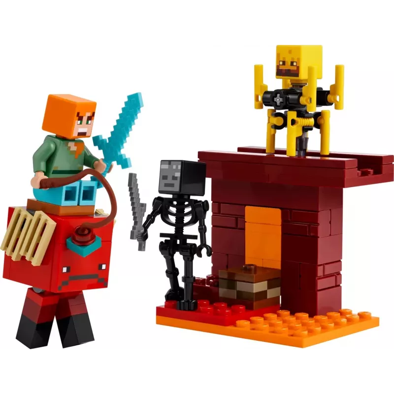 LEGO MINECRAFT 21266 Nether Lava Battle