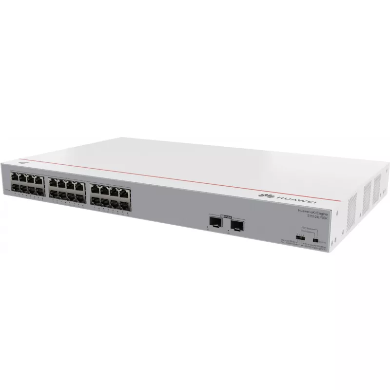 HUAWEI eKit S110 Series S110-24LP2SR Nepārvaldāms L2 Gigabit Ethernet (10/100/1000) Power over Ethernet (PoE) 1U Pelēks