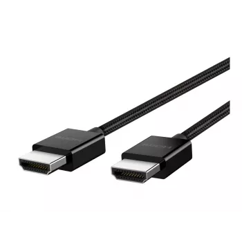 Belkin Ultra High Speed - HDMI kabelis - HDMI (M) uz HDMI (M) - 2,0 m - Melns (AV10176BT2M-BLK)