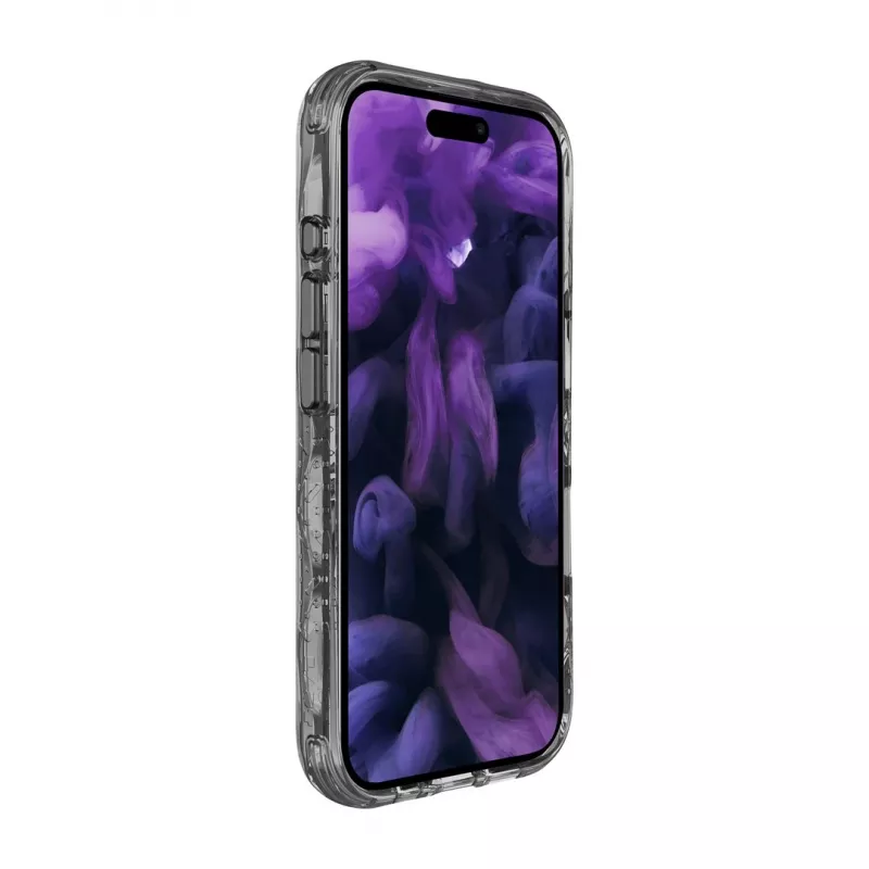 Vāciņš LAUT CRYSTAL MATTER X iPhone 16 Pro Max caurspīdīgs melns