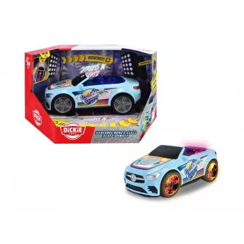 Dickie Toys Mercedes-Benz E-Class Beat Spinner zils 3 AA baterijas