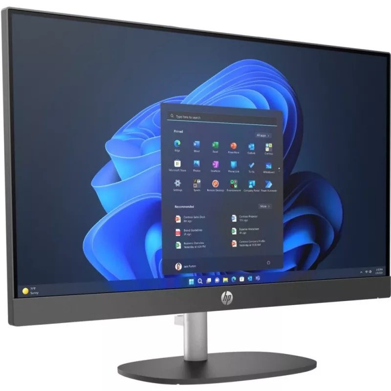 Viss vienā dators HP ProOne 240 G10 — 23,8 collu FHD IPS, Intel Core i5-1335U, 16 GB DDR4, 512 GB SSD, Wi‑Fi 6, Windows 11 Pro