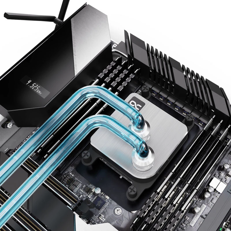 Ūdens bloks Alphacool 13444 Silver 72 mm x 72 mm x 26,5 mm