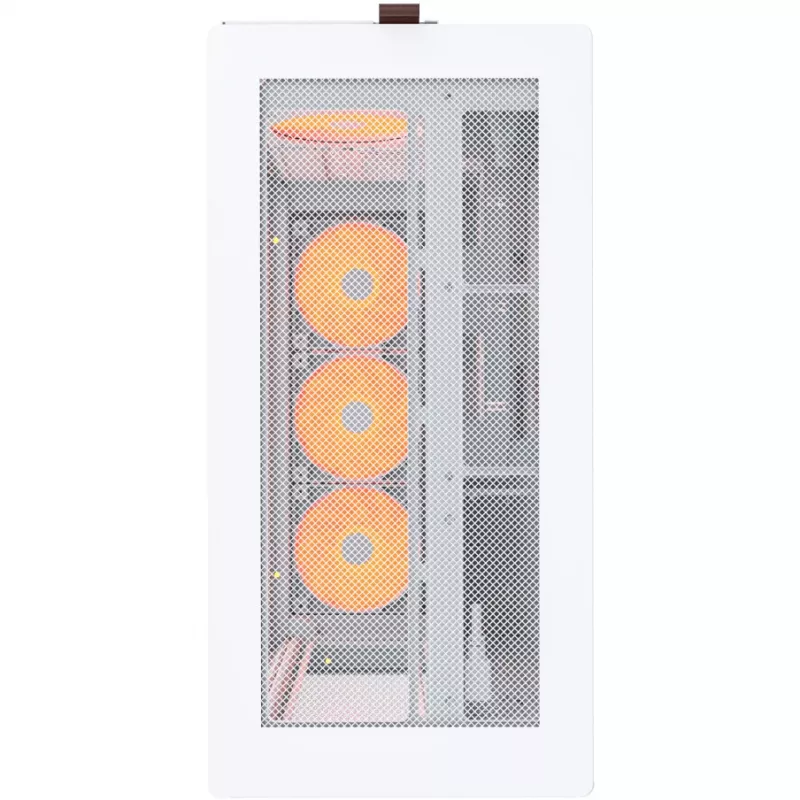 Datora korpuss Montech HS01 PRO Midi Tower balts