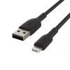 Lightning kabelis Belkin CAA002BT3MBK 3m Melns