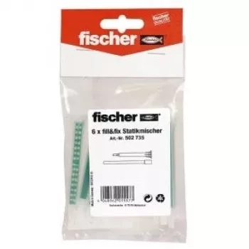 Fischer 502735 Fill & Fix rezerves statiskie maisītāji, 6 gab.
