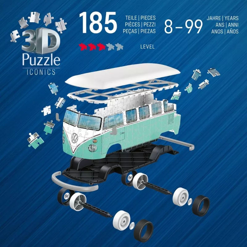 Puzle Ravensburger Volkswagen T1 162 gabali