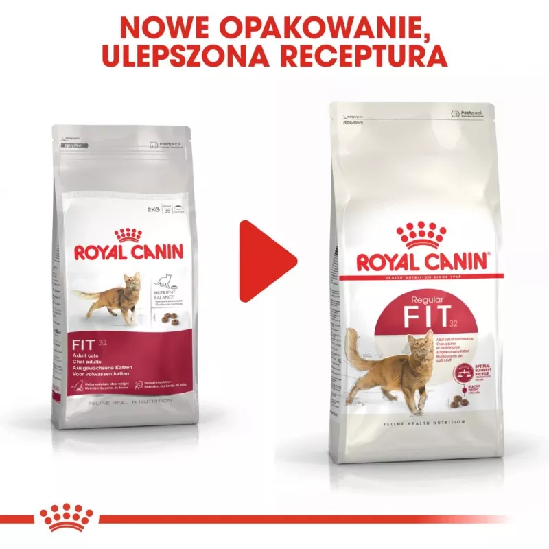 Royal Canin Feline Fit 2kg kaķu sausā barība pieaugušiem kaķiem
