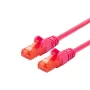 Tīkla kabelis LOGON TCU66U010M Cat6 U/UTP fuksīna krāsā 1 m RJ-45–RJ-45