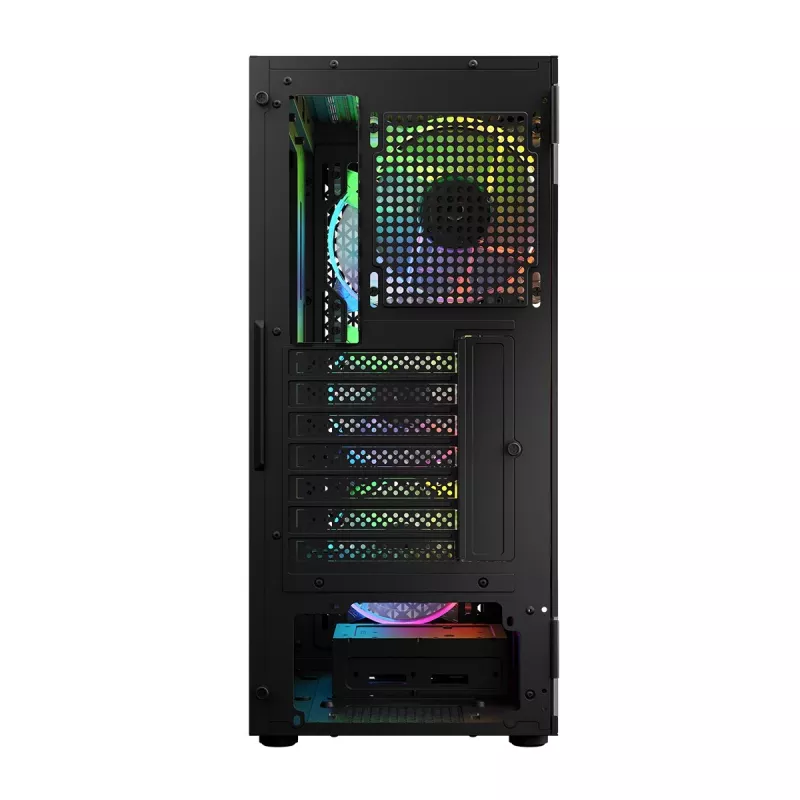 Logic ARAMIS ARGB MINIDI USB 3.0 korpuss melns
