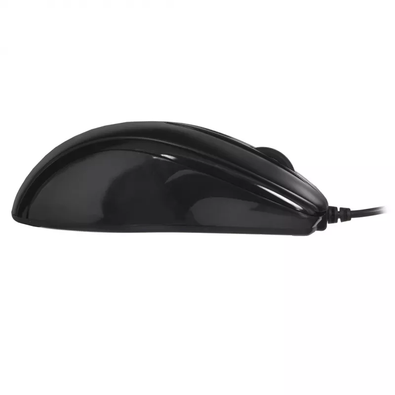 Activejet AMY-083 pele ar vadu USB (optiska; 1000 DPI; melna)