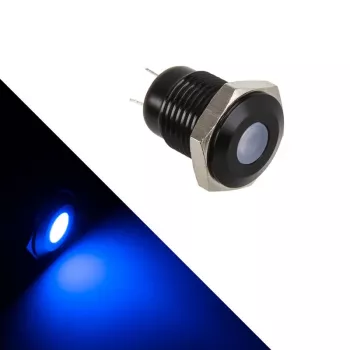 LED indikators Lamptron Dioda zila LAMP-SW2001-H, panelī montējams signāla LED