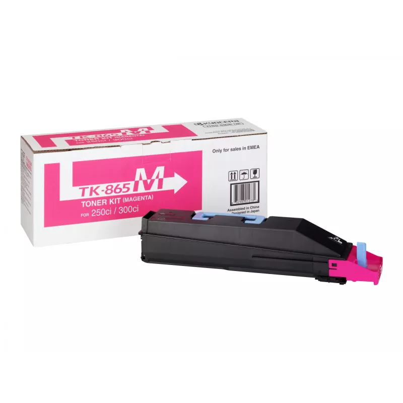 Toneris Kyocera TK-865 TK865 2000 lapas fuksīna krāsai