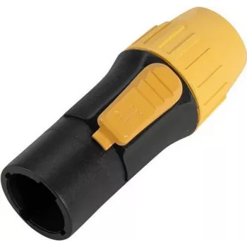 Strāvas kabeļa savienotājs EUROLITE SAC3MX IP Rated, fiksējošs, 3 kontaktu, lietošanai ārā/iekštelpās