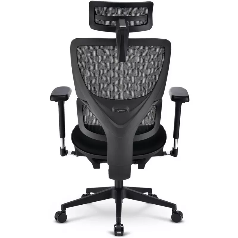 Biroja krēsls Sharkoon OfficePal C40 — melns, ergonomisks dizains, regulējams augstums