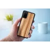 Viedtālruņa maciņš man and wood Galaxy S20+ kapučīno melns – aizsargājošs