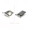 Iekšējā M.2 / U.2 adaptera karte DELOCK 90854 — PCIe 4.0 (saimnieks: PCIe, izejas: M.2 Key M 110 mm, U.2)