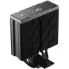 Procesora gaisa dzesētājs DeepCool AK400 G2 Digital NYX — 120 mm ventilators, maks. gaisa spiediens 3,33 mmH2O, 92×132×156 mm, melns
