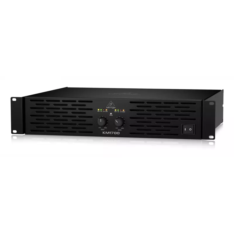 Behringer KM1700 audio pastiprinātājs Izrādēm/skatuvei Melns