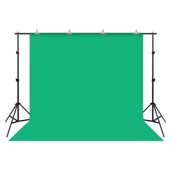 Puluz 2x3m foto fona komplekts/statīvs + foto foni 3 gab. PKT5205