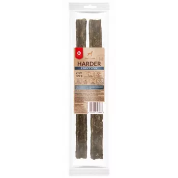Dog chew MACED Harder rich in game M 100 g — durable dental treat for medium dogs