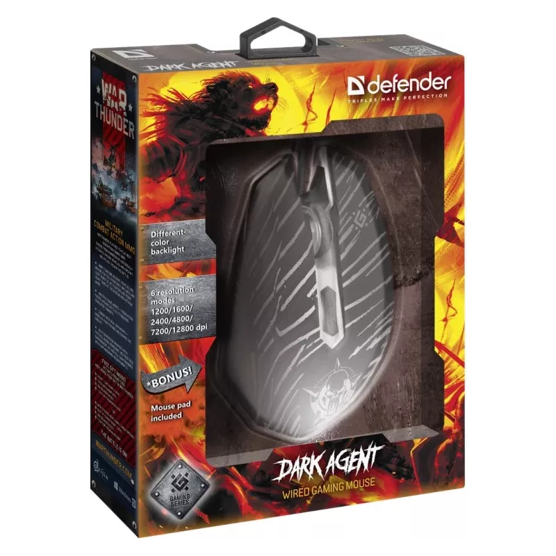 Pele Defender DARK AGENT GM-590L USB Type-A
