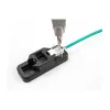 DeLOCK Keystone LSA komplekts RJ45 RJ11 Cat.6 melns klipšu turētājs
