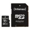 Intenso Performance - Zibatmiņas karte (microSDXC ar SD adapteri) - 64GB - UHS-I U1 / Class10 - microSDXC UHS-I (3424490)