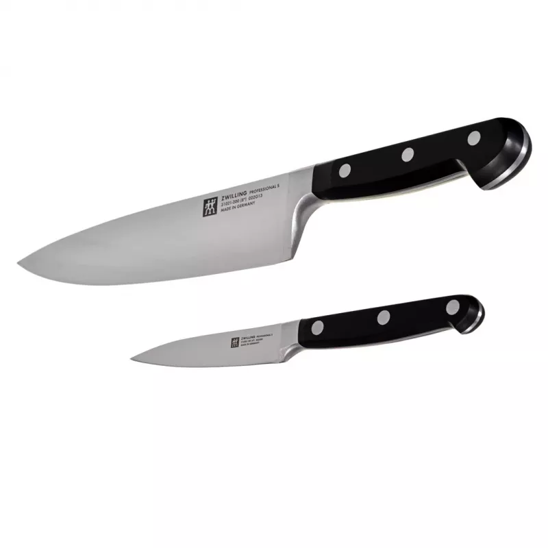 Mājas nazis ZWILLING 35645-000-0, nerūsējošā tērauda asmens, melns rokturis, 420×95 mm
