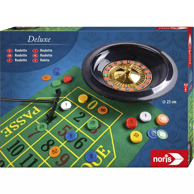 Deluxe Set - Rulete 25 cm, galda spēle