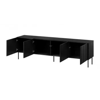 Cama RTV skapis ISLA 200x40x60 mat melns