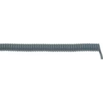 LAPP 73220325 Spirālveida kabelis UNITRONIC® SPIRAL LiF2Y11Y 100 mm / 400 mm 7 x 0,14 mm² Pelēks 5 gab. (73220325)