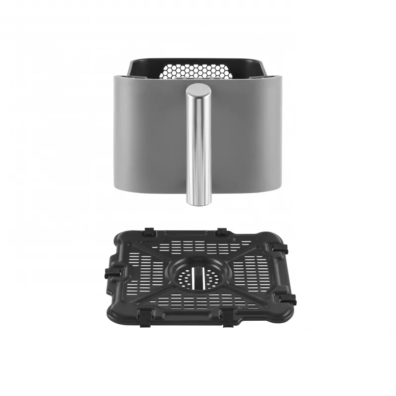 Ninja SL400EU friteze Double 9,5 L 2470 W Karstā gaisa friteze Melna, pelēka