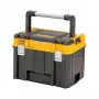Instrumentu kaste DeWalt DWST83343-1 — alumīnijs/plastmasa, ūdensnecaurlaidīga, verams vāks, bloķējama, 1 nodalījums, 440×333×323 mm