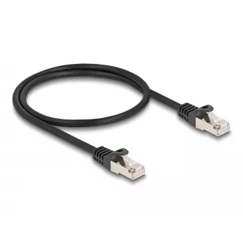 DeLOCK kabelis RJ50 vīr. uz RJ50 vīr. S/FTP 0,5 m melns