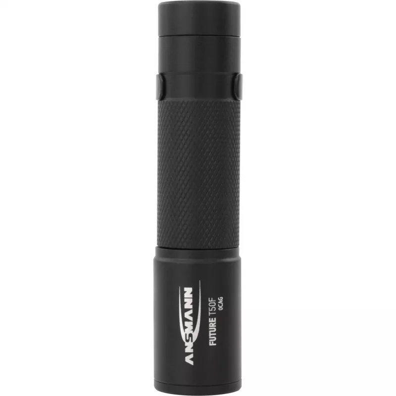 Ansmann 1600-0159 - rokas lukturītis - melns - alumīnijs - LED - 1 lampa - 60 lm