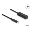 USB kabelis DeLOCK 80027 3m USB C melns