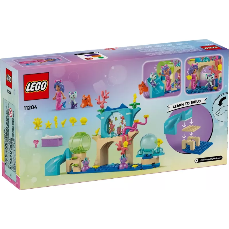 LEGO GABBY’S DOLLHOUSE 11204 Nāriņas Gabijas akvārija piedzīvojums