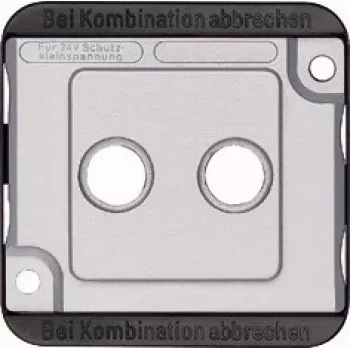 Merten 294660 sienas plāksne/slēdža vāciņš sudraba krāsā (294660)