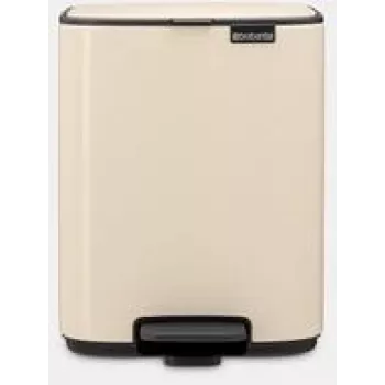 Brabantia pedāļu spainis Bo 7 L maigi bēšs (237928)