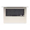 Apple MacBook Air Apple M M4 klēpjdators 38,9 cm (15,3 inch) 16 GB 512 GB SSD Wi-Fi 6E (802.11ax) macOS Sequoia Bēšs