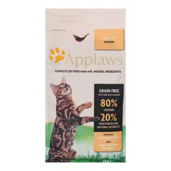 APPLAWS Vistas gaļa — sausā kaķu barība — 2 kg